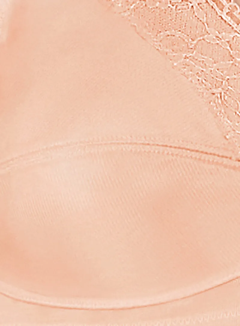 Amoena: Nancy Soft Cup Front Opening Mastectomy Bra Blush