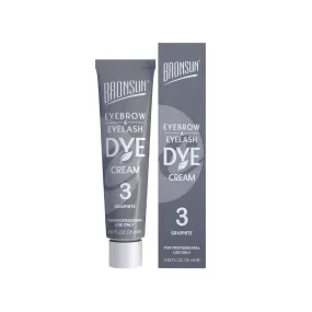 Bronsun Lash & Brow Cream Dye - #3 Graphite