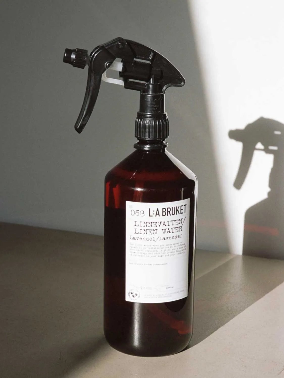 LA Bruket Lavender Linen Water with Pump