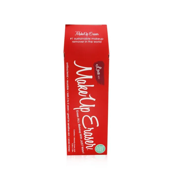 Makeup Eraser Cloth - # Love Red - -