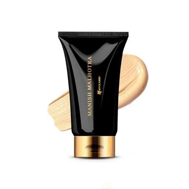 Manish Malhotra BB Skin Tint With SPF 50 PA   | Hydrating, Light to Medium Coverage, Skin Brightening BB Cream For Dark Skin
