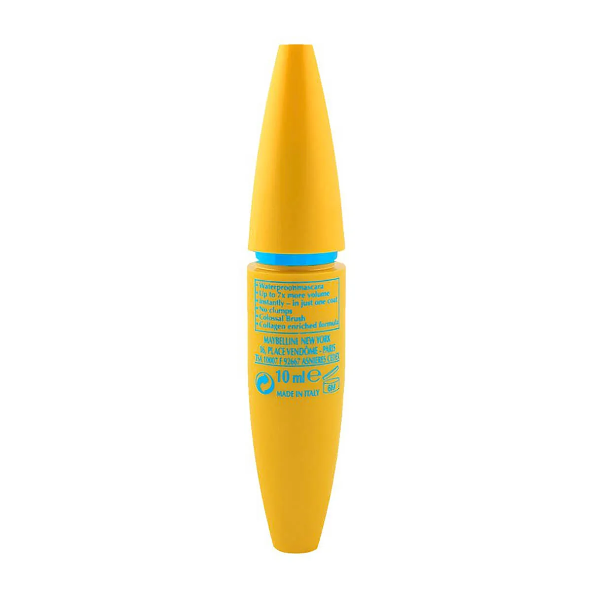 Maybelline New York Volume Express Colossal Waterproof Mascara, Glam Black