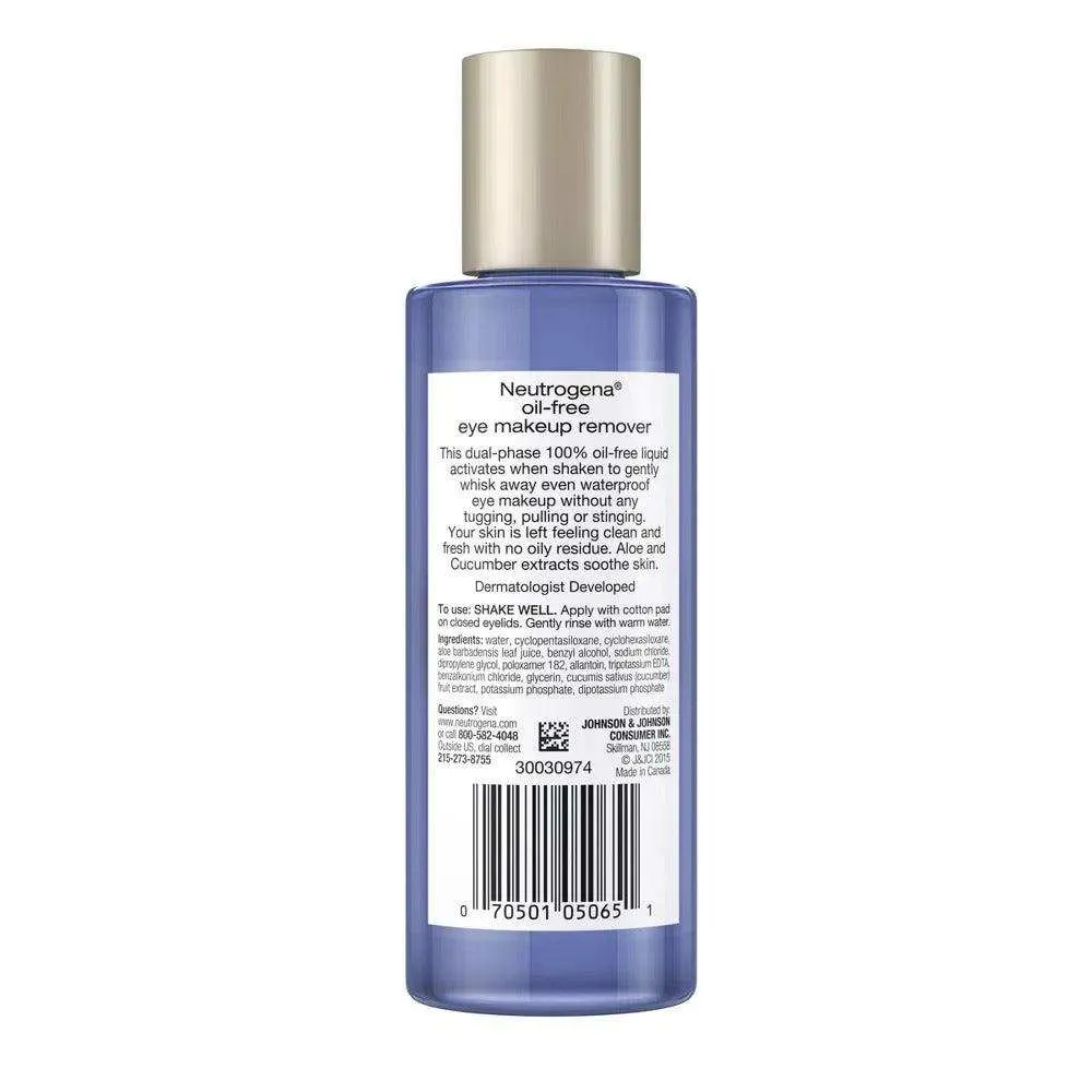 Neutrogena Oil-Free Gentle Liquid Eye Makeup Remover - 5.5oz