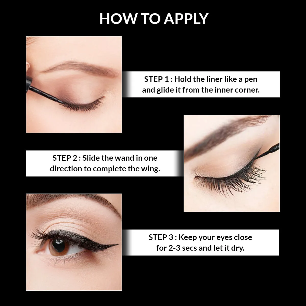 Stars Cosmetics Waterproof Matte Finish Liquid Eyeliner 9.5 ml