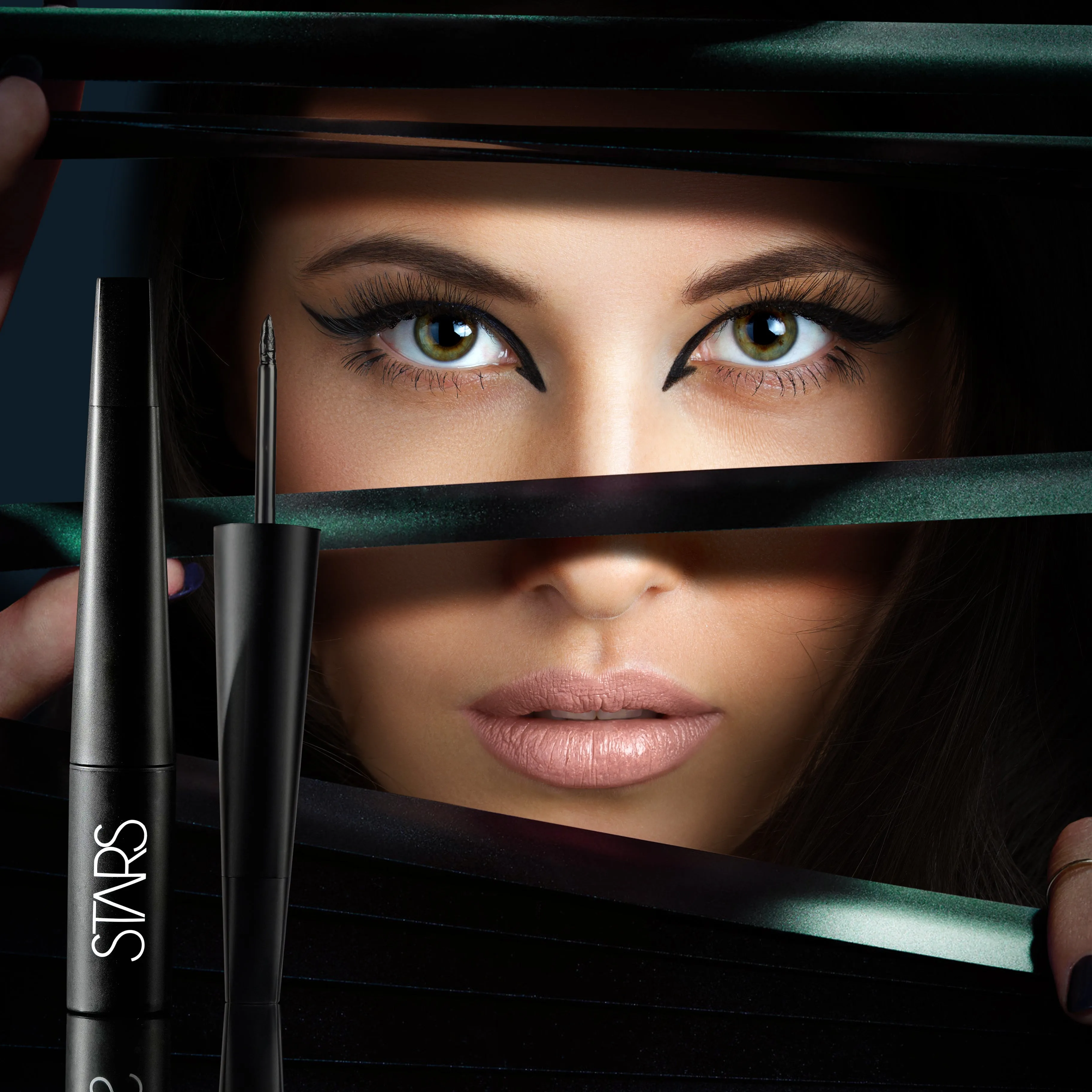 Stars Cosmetics Waterproof Matte Finish Liquid Eyeliner 9.5 ml